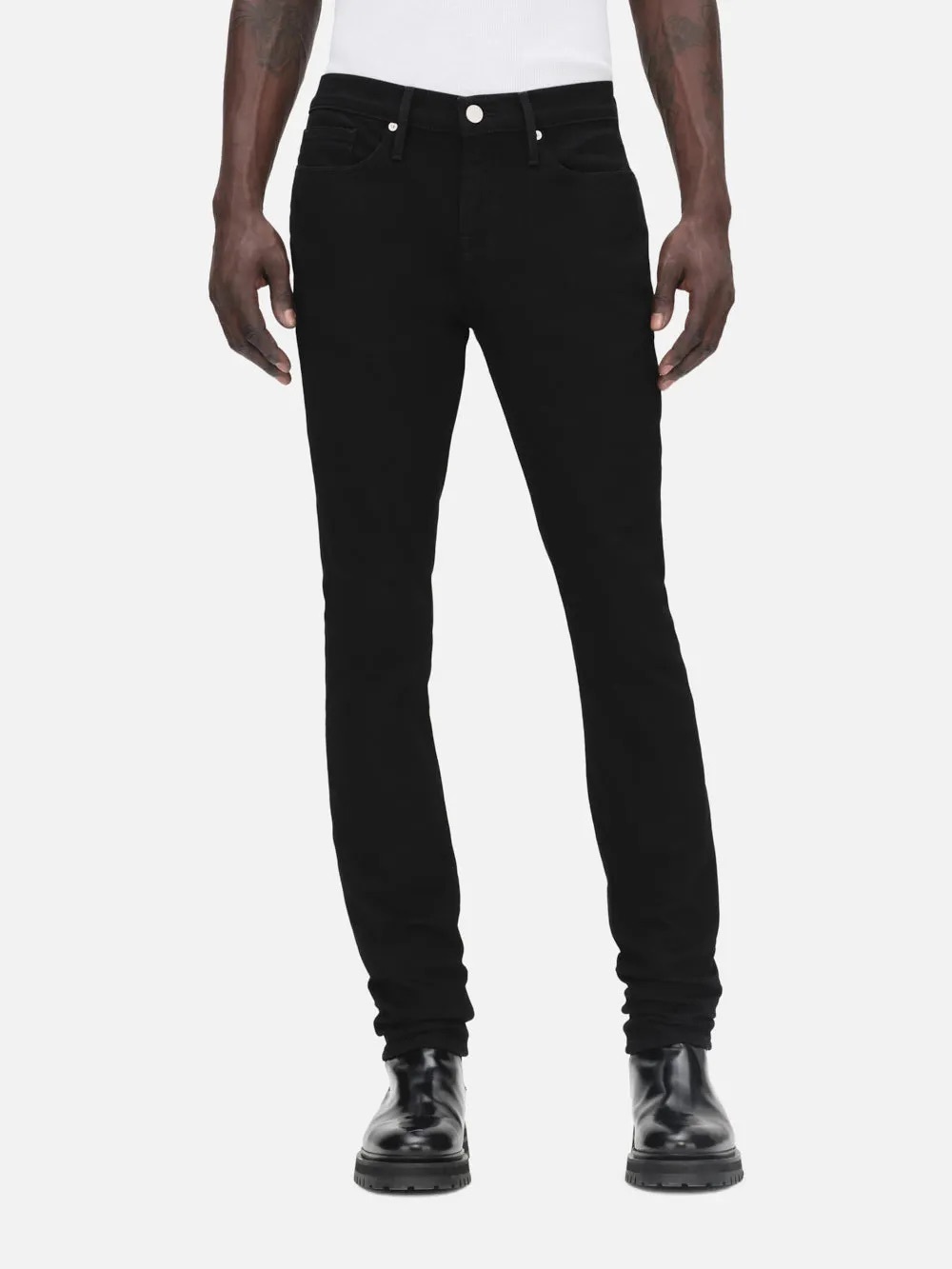 Frame Denim 'L'Homme Skinny" Jean - Black